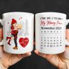 Capture Special Moments, Cityscape With Romantic Couple - Personalized Custom Coffee Mug - CPL1039_MG