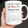 Capture Special Moments, Cityscape With Romantic Couple - Personalized Custom Coffee Mug - CPL1039_MG