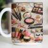 Capture The Elegance And Style Of Beauty Routine - Personalized Custom Coffee Mug - JBS105_MG