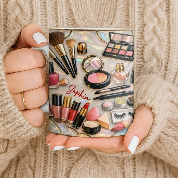 Capture The Elegance And Style Of Beauty Routine - Personalized Custom Coffee Mug - JBS105_MG