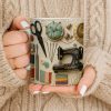 Capture The Essence Of Craftsmanship With Sewing Essentials - Personalized Custom Coffee Mug - JBS020_MG