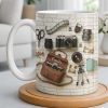 Capture The Moment With Classic Camera And Accessories - Personalized Custom Coffee Mug - JBS083_MG