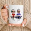 Capture Your Special Moments With A Customizable Couple Design - Personalized Custom Coffee Mug - CPL1056_MG