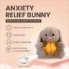 Capybara Breathing Plush Toy with Soothing Music and Light for Baby Sleep