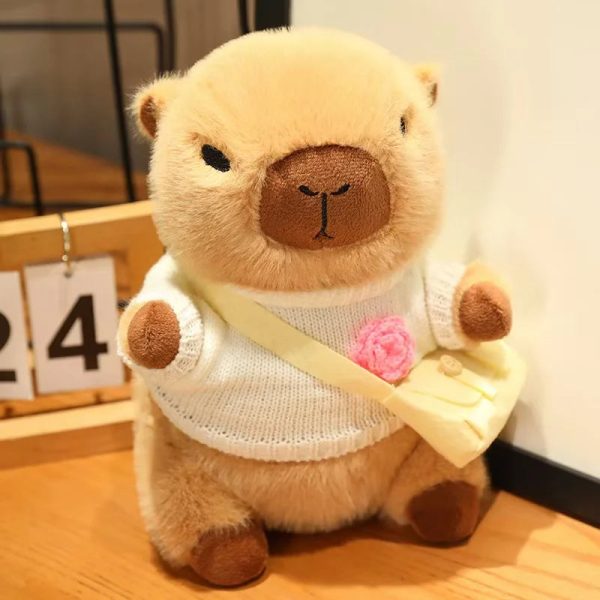 Capybara Cuddle Plush Toy - Adorable Gift for Kids & Collectors