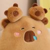 Capybara Plush Pillow Soft Stuffed Doll