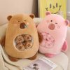 Capybara Plush Pillow Soft Stuffed Doll