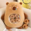 Capybara Squishy Plush Pillow - Adorable Mini Doll for Office Naps