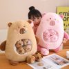 Capybara Squishy Plush Pillow - Adorable Mini Doll for Office Naps