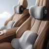 Car Lumbar Support Back Cushion And Neck Pillow