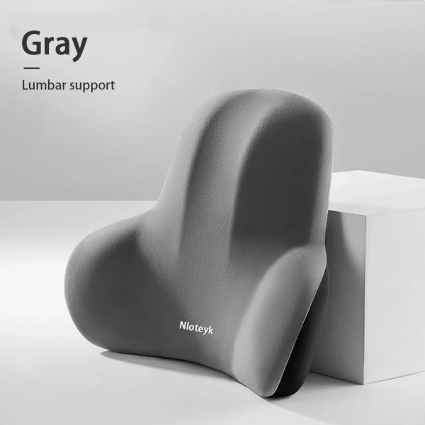 Car Lumbar Support Back Cushion And Neck Pillow