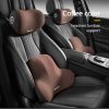 Car Lumbar Support Back Cushion And Neck Pillow