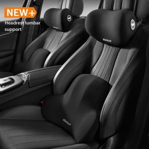Car Lumbar Support Back Cushion And Neck Pillow