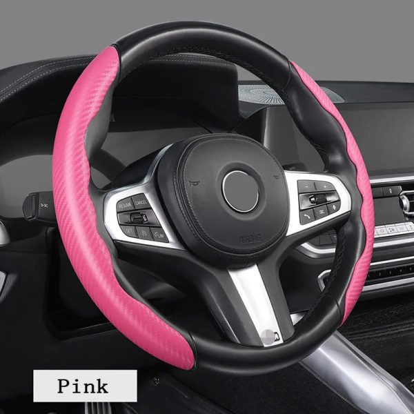 Carbon Fiber Steering Wheel Cover