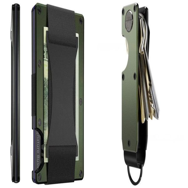 Carbon Fiber Wallet - Rfid Blocking Metal Card Holder