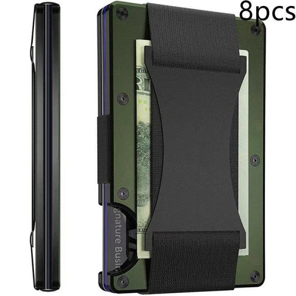 Carbon Fiber Wallet - Rfid Blocking Metal Card Holder