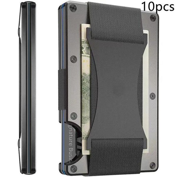 Carbon Fiber Wallet - Rfid Blocking Metal Card Holder