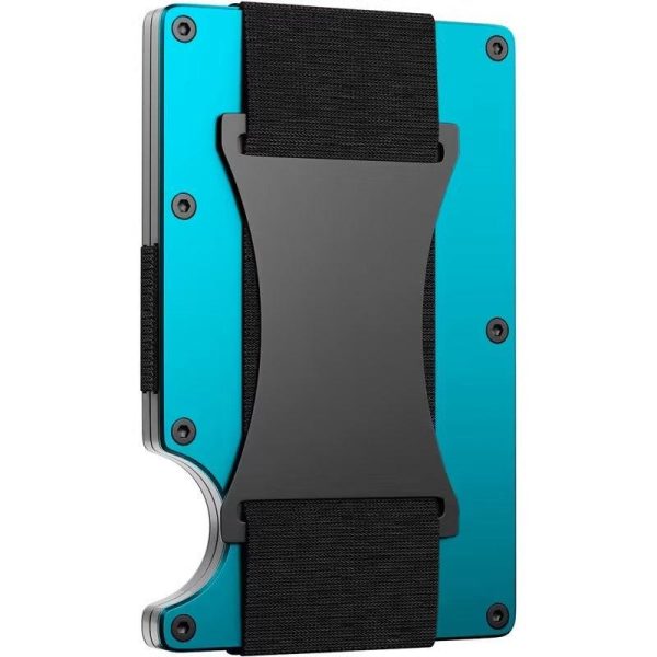 Carbon Fiber Wallet - Rfid Blocking Metal Card Holder