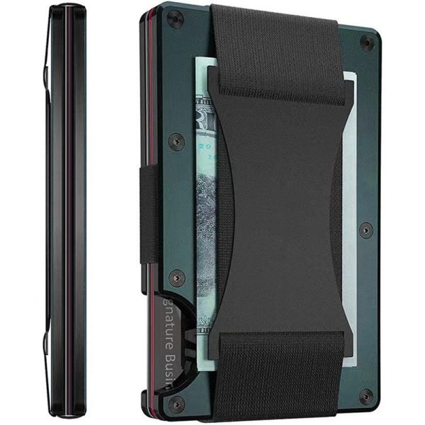 Carbon Fiber Wallet - Rfid Blocking Metal Card Holder