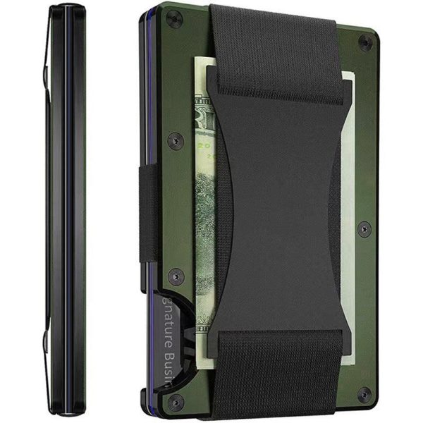 Carbon Fiber Wallet - Rfid Blocking Metal Card Holder