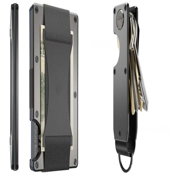 Carbon Fiber Wallet - Rfid Blocking Metal Card Holder