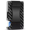Carbon Fiber Wallet - Rfid Blocking Metal Card Holder