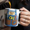 Carpenter Daniel Hammer, Tape Measure, Pencil, Saw - Personalized Custom Coffee Mug - JBS006_MG