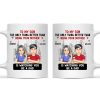 Cartoon Better Than Being Your Mother Father - Gift For Daughter, Gift For Son - Personalized Mug