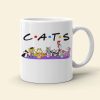 Cartoon Cats Coffee Mug 04ACDT240723