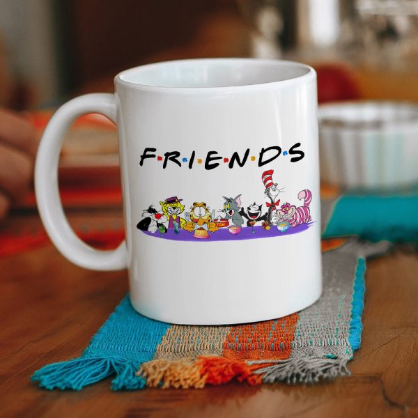 Cartoon Cats Coffee Mug 04ACDT240723