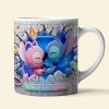 Cartoon Couple Coffee Mug - Personalized Gifts For Couple 04ohdt050625