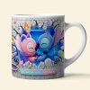 Cartoon Couple Coffee Mug - Personalized Gifts For Couple 04ohdt050625