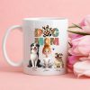 Cartoon Dog Mom Custom Mug A Unique Surprise for Mother's Day, Valentine's Day, or Pet Lovers