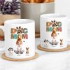 Cartoon Dog Mom Custom Mug A Unique Surprise for Mother's Day, Valentine's Day, or Pet Lovers