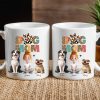 Cartoon Dog Mom Custom Mug A Unique Surprise for Mother's Day, Valentine's Day, or Pet Lovers