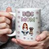 Cartoon Dog Mom Lovely Chibi - Personalized 3D Inflated Effect Ceramic Mug - Gift For Dog Lovers | CLP15 NA94