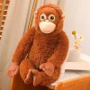 Cartoon Gorilla Plush Toy - Soft, Cuddly Companion for Kids & Decor