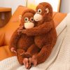Cartoon Gorilla Plush Toy - Soft, Cuddly Companion for Kids & Decor