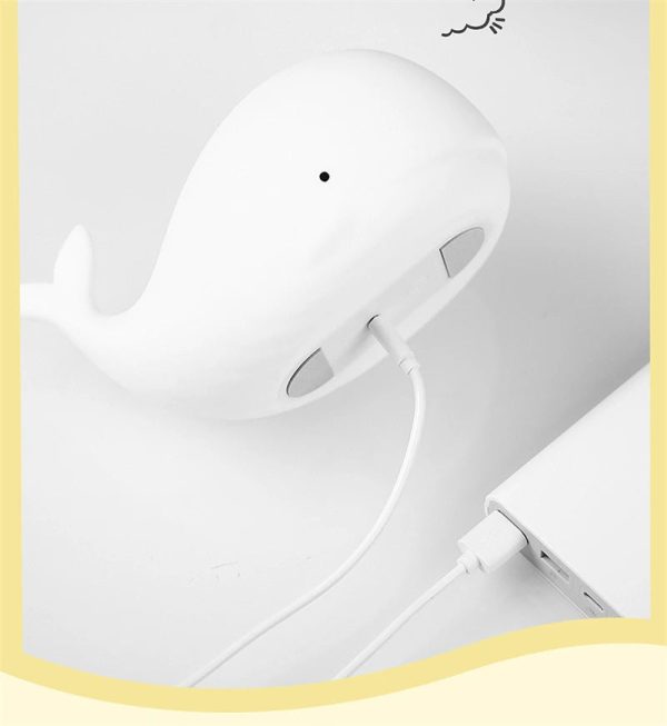 Cartoon Whale Lamp
