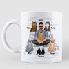 Cat Dad Real Man Funny Gift Personalized Mug