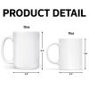 Cat Dad We Love You A Hole Lot Personalized Mug, Funny Father's Day gift for Cat Dads