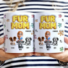 Cat Dog Mom Sponge 3D Inflated Effect Printed - Personalized White Edge-to-Edge Mug