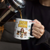 Cat Dog Mom Sponge 3D Inflated Effect Printed - Personalized White Edge-to-Edge Mug