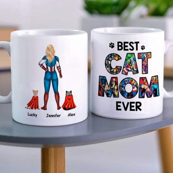 Cat Lover Personalized Mug 06QHHN200423TM-2