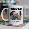 Cat Lover Personalized White Ceramic Mug for Cat Lovers, Custom Gift for Cat Lover