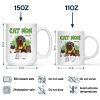Cat Mom - Funny Gift For Cat Lovers, Pet Lovers - Personalized Mug