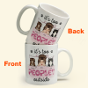 Cat Mom Inside - Personalized Mug - Birthday Gift For Cat Mom, Cat Lover, Fur Mama