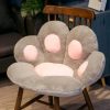 Cat Paw Plush Floor Cushion Soft Large Seat Pillow