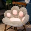 Cat Paw Plush Floor Cushion Soft Large Seat Pillow