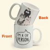 Cat Person - Personalized Mug